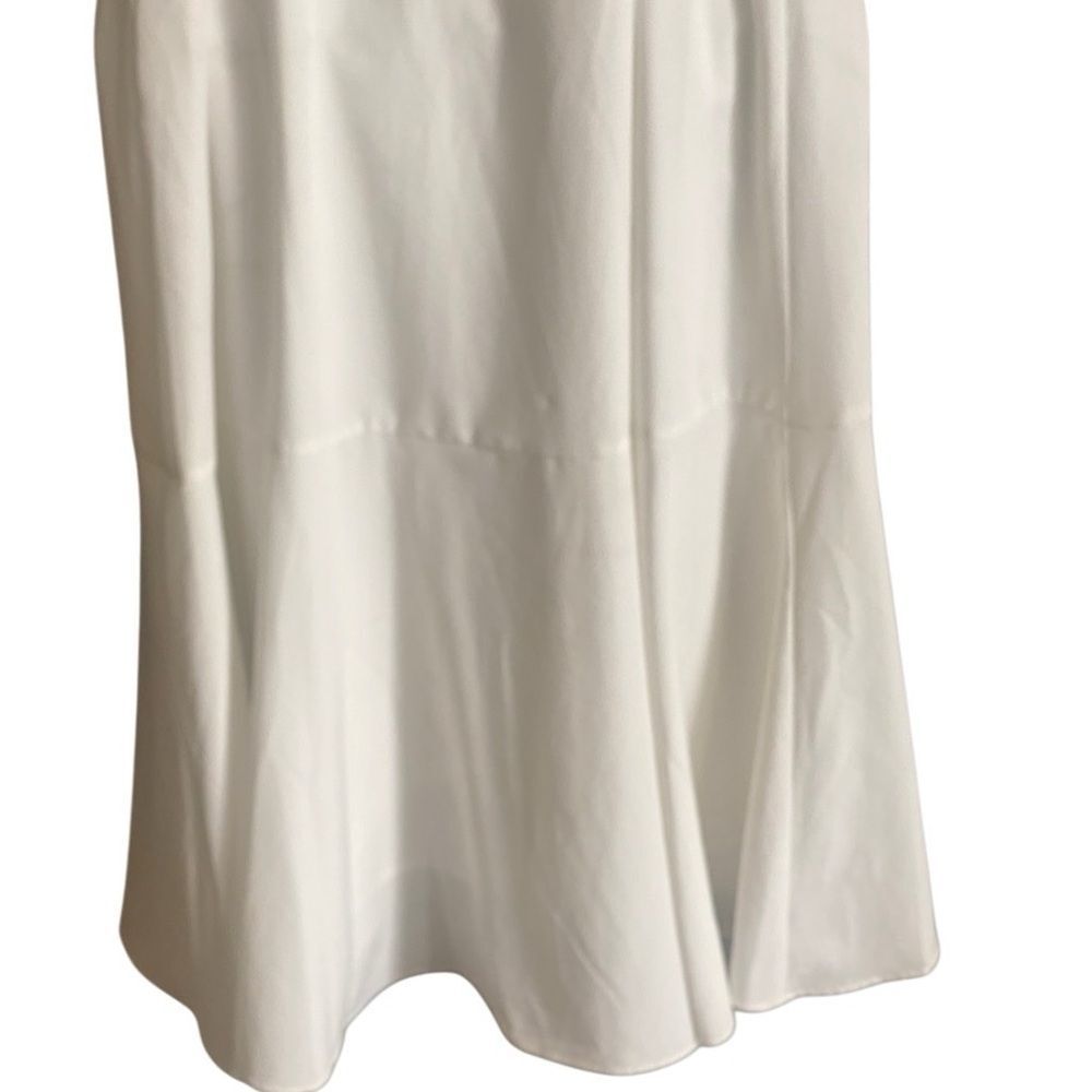 Area Stars White Ruffle Midi Dress. Size Small. - Picture 8 of 10